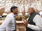 PM Modi's tweet for UK's Rishi Sunak after their 1st meet at G20 Summit(Twittter) PM Modi's tweet for UK's Rishi Sunak after their 1st meet at G20 Summit(Twittter)