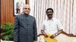 File photo of Jharkhand governor Ramesh Bais with chief minister Hemant Soren. (ANI) File photo of Jharkhand governor Ramesh Bais with chief minister Hemant Soren. (ANI)