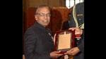Sangeet Natak Akademi award winner Brajkishore Dubey. (HT Photo) Sangeet Natak Akademi award winner Brajkishore Dubey. (HT Photo)