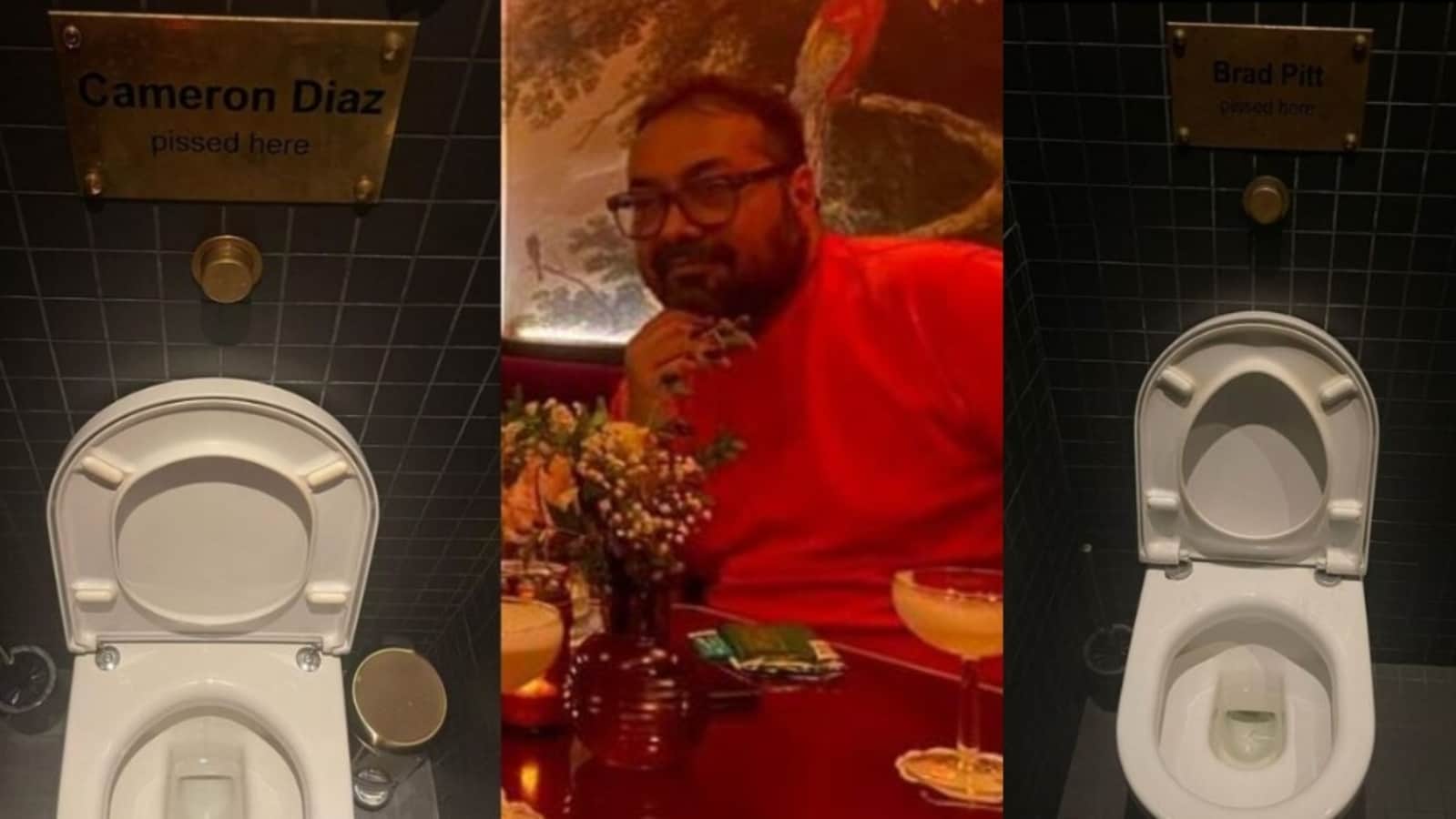 Anurag Kashyap shares pics from a toilet used by Brad Pitt: ‘It was pleasure’