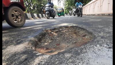 There were conflicting responses about the progress of work in many of the areas where residents complained about potholed roads. (File Photo) There were conflicting responses about the progress of work in many of the areas where residents complained about potholed roads. (File Photo)