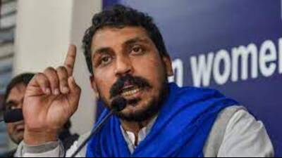Chandrashekhar met RLD chief Jayant Chaudhary in New Delhi on Tuesday. (HT file)