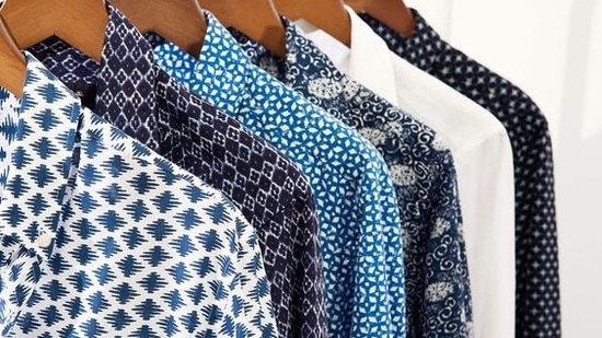 Inspired by Men: Printed Shirts - Blue is in Fashion this Year