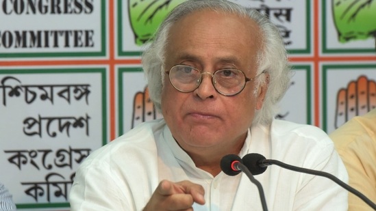 Indian National Congress leader Jairam Ramesh. (Photo by Samir Jana/Hindustan Times)