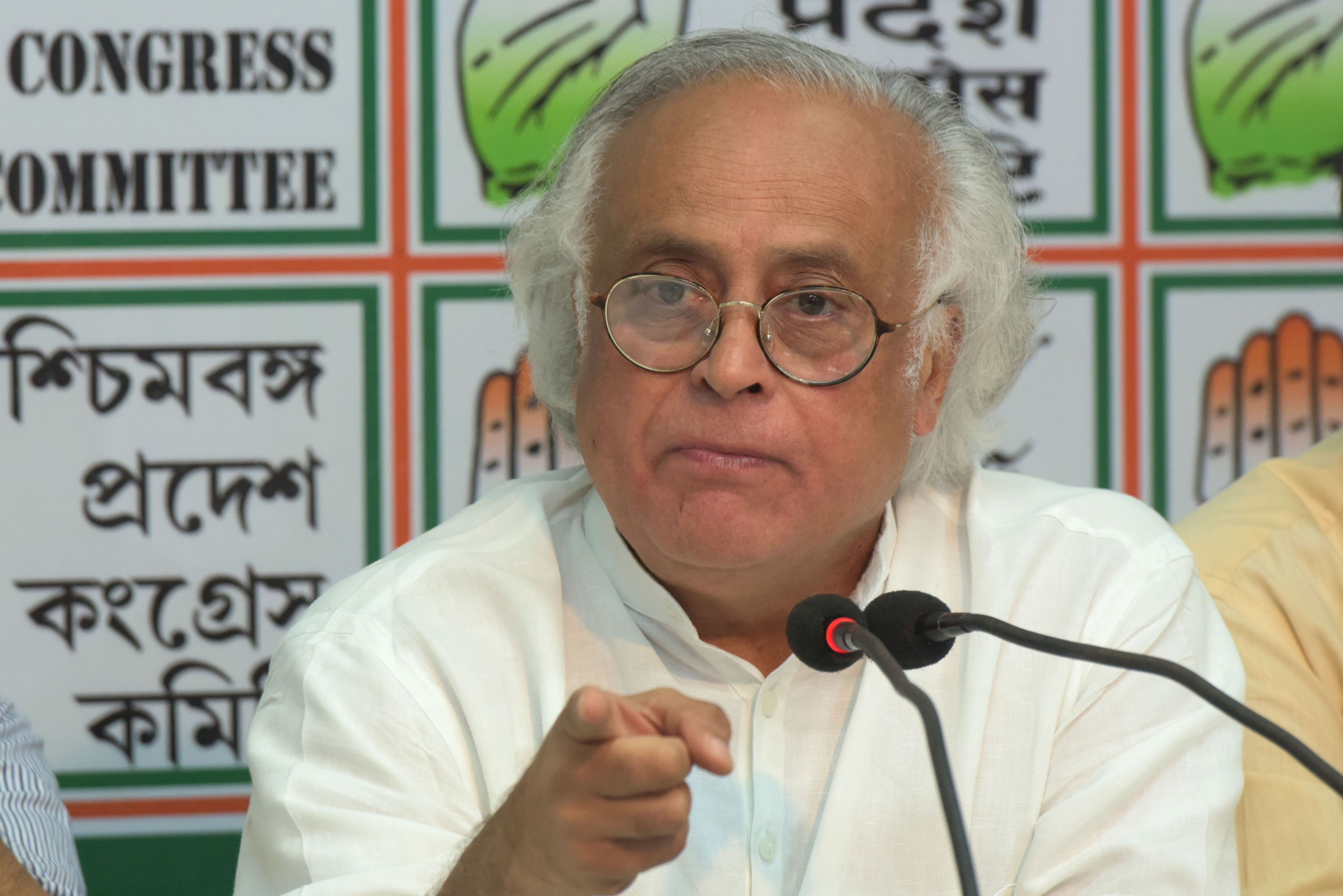 Indian National Congress leader Jairam Ramesh. (Photo by Samir Jana/Hindustan Times)