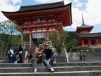 A man and woman pose for a selfie by the entrance of Kiyomizu-dera temple in Kyoto. Japan. (Photo by Fred MERY / AFP) A man and woman pose for a selfie by the entrance of Kiyomizu-dera temple in Kyoto. Japan. (Photo by Fred MERY / AFP)