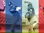 Shikhar Dhawan, Hardik Pandya, Shardul Thakur, and Kuldeep Yadav. Shikhar Dhawan, Hardik Pandya, Shardul Thakur, and Kuldeep Yadav.