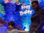 Taimur Ali Khan took part in a magic show recently. Taimur Ali Khan took part in a magic show recently.