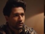 Vicky Kaushal and Karan Johar in the video.