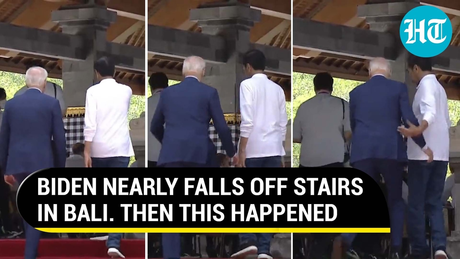 Biden Stumbles On Flight Of Stairs In Bali; Here’s What Indonesian ...