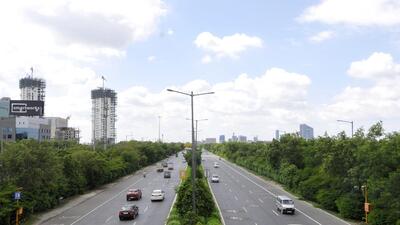 This will be the first city bus service route between Noida and Greater Noida and also the first one on the Noida-Greater Noida Expressway. It will connect major points including Metro stations, said Arun Kumar, regional transport officer. (Sunil Ghosh / HT Photo) This will be the first city bus service route between Noida and Greater Noida and also the first one on the Noida-Greater Noida Expressway. It will connect major points including Metro stations, said Arun Kumar, regional transport officer. (Sunil Ghosh / HT Photo)