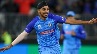 India's Arshdeep Singh (AP) India's Arshdeep Singh (AP)