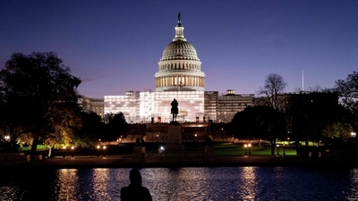 In this file photo taken on November 08, 2022 the US Capitol on the morning of the US midterm election, in Washington, DC. (AFP) In this file photo taken on November 08, 2022 the US Capitol on the morning of the US midterm election, in Washington, DC. (AFP)