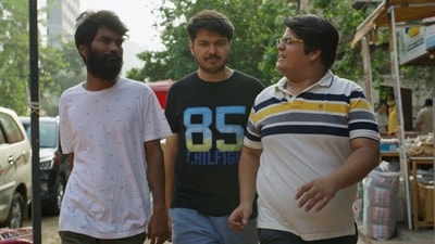 Hostel Daze season 3 review: Nikhil Vijay, Shubham Gaur, and Luv Vispute in the show. Hostel Daze season 3 review: Nikhil Vijay, Shubham Gaur, and Luv Vispute in the show.