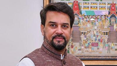 Anurag Thakur said, “We want to see Indian media playing a greater and more constructive role in building a new India as our stature rises globally.” (PTI) Anurag Thakur said, “We want to see Indian media playing a greater and more constructive role in building a new India as our stature rises globally.” (PTI)
