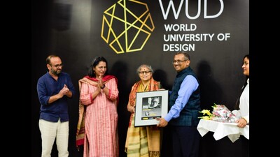 National design guru day: World University of Design honours noted prof Archana Shastri