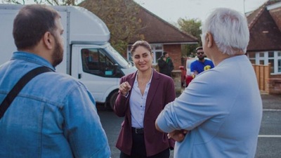 Kareena Kapoor Khan with Hansal Mehta in UK.