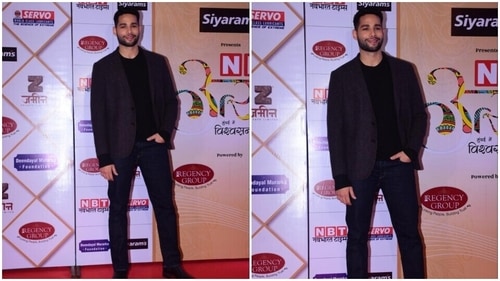 Siddhant Chaturvedi at NBT Awards red carpet. (HT Photo/Varinder Chawla) Siddhant Chaturvedi at NBT Awards red carpet. (HT Photo/Varinder Chawla)