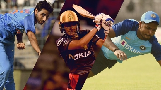 Bhuvneshwar Kumar, Shubman Gill, and Sanju Samson