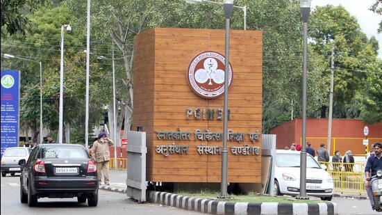 The three major government hospitals in Chandigarh — PGIMER, GMCH-32; and the GMSH-16 — are overburdened with patients. (HT File)