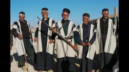 Bakhtiari nomad tribesmen in Isfahan, Iran, in 2007. (Shutterstock) Bakhtiari nomad tribesmen in Isfahan, Iran, in 2007. (Shutterstock)