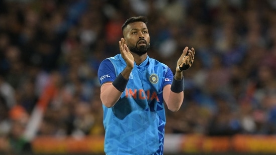 India's Hardik Pandya(AFP) India's Hardik Pandya(AFP)