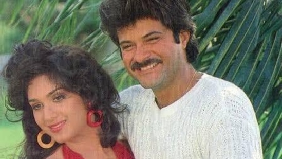 Anil Kapoor wished Meenakshi Sheshadri on her birthday.