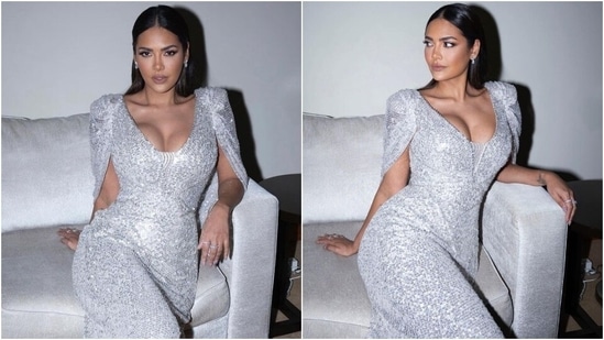 Star Appeal Silver Sequin Bodycon Mini Dress