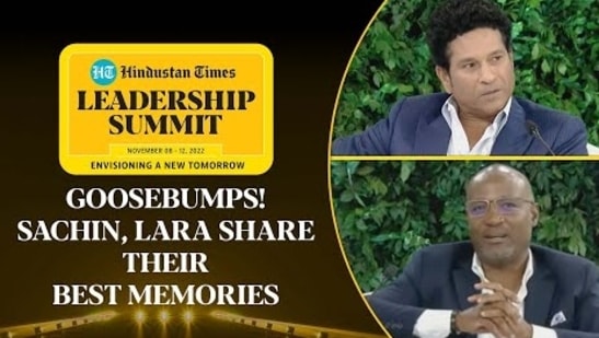 GOOSEBUMPS! SACHIN, LARA SHARE THEIR BEST MEMORIES