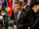 Xi Jinping: China's President Xi Jinping is seen. 