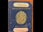 Man shows British Indian passport.(Instagram/@vintage.passport.collector) Man shows British Indian passport.(Instagram/@vintage.passport.collector)
