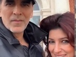 Akshay Kumar and Twinkle Khanna at Goldsmiths, University of London. Akshay Kumar and Twinkle Khanna at Goldsmiths, University of London.