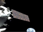 New views of planet Earth from Orion spacecraft as Artemis I journeys to the Moon.(@NASA)