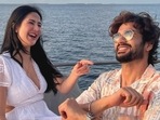 Katrina Kaif chills with Sunny Kaushal during Maldives birthday trip.(Instagram) Katrina Kaif chills with Sunny Kaushal during Maldives birthday trip.(Instagram)