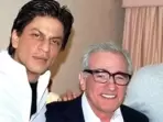 Shah Rukh Khan with Martin Scorsese and Leonardo DiCaprio. Shah Rukh Khan with Martin Scorsese and Leonardo DiCaprio.