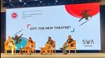 (From left to right) Sanket Chaudhary, Nimisha Pandey, Nikhil Advani and Deepak Sehgal during the OTT the new Theatre? session at the 6th Indian Screenwriters Conference. (Mihir Chitre) (From left to right) Sanket Chaudhary, Nimisha Pandey, Nikhil Advani and Deepak Sehgal during the OTT the new Theatre? session at the 6th Indian Screenwriters Conference. (Mihir Chitre)