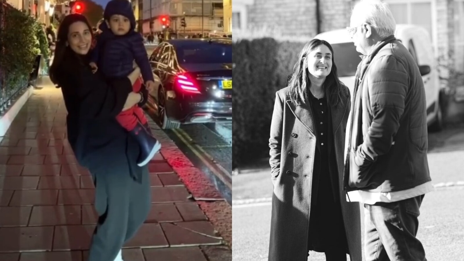 Jehangir Ali Khan explores streets of London with aunt Karisma in old pic as Kareena Kapoor wraps up Hansal Mehta’s film