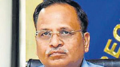 AAP leader Satyendar Jain. (HT Photo) AAP leader Satyendar Jain. (HT Photo)