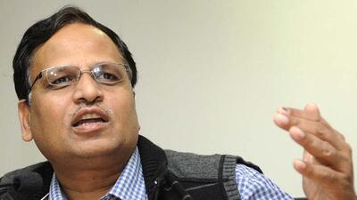 Satyendar Jain. (Hindustan Times) Satyendar Jain. (Hindustan Times)
