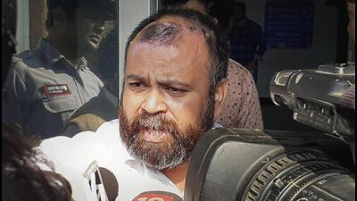 AAP MLA Akhilesh Pati Tripathi speaks with media as he arrives to appear before the Anti-Corruption Branch in connection with the MCD poll ticket bribery case, in New Delhi on Thursday. (PTI) AAP MLA Akhilesh Pati Tripathi speaks with media as he arrives to appear before the Anti-Corruption Branch in connection with the MCD poll ticket bribery case, in New Delhi on Thursday. (PTI)