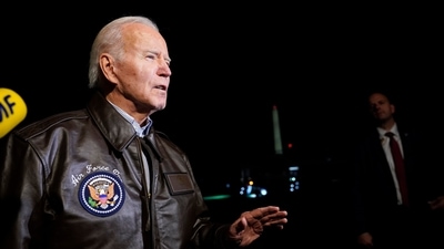 Poland Missile Strike: US president Joe Biden is seen. (AP)