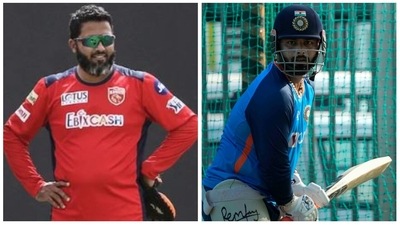 Wasim Jaffer feels wicketkeeper-batter Rishabh Pant should open the innings for the visitors in the shortest format. (AP-BCCI)