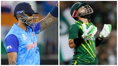 Suryakumar Yadav can break Mohammad Rizwan’s world record in the three-match T20I series between Team India and New Zealand (AP)