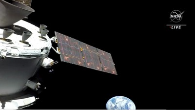 New views of planet Earth from Orion spacecraft  as Artemis I journeys to the Moon. (@NASA)