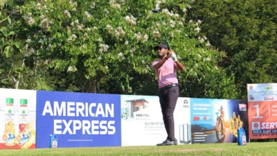 Reigning champion Yuvraj Singh Sandhu of Chandigarh maintained his one-shot lead at the halfway stage of the Masters 2022. (HT Photo) Reigning champion Yuvraj Singh Sandhu of Chandigarh maintained his one-shot lead at the halfway stage of the Masters 2022. (HT Photo)