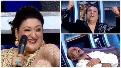Govinda was overjoyed at Sunita Ahuja comments while other were left in splits. Govinda was overjoyed at Sunita Ahuja comments while other were left in splits.