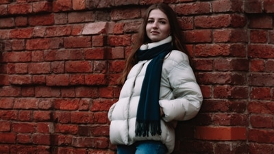 Down jackets are perfect sartorial option to snuggle in. (Pexels)