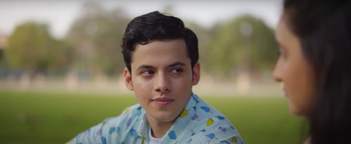 Darsheel Safary in a still from his new short film Capital A, small a.