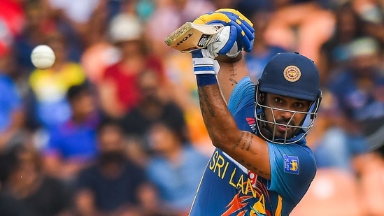 (FILES) Sri Lanka's Danushka Gunathilaka(AFP)