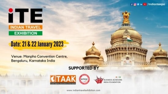 INDIAN TRAVEL EXHIBITION TO BE HELD IN BENGALURU ON JANUARY 2023